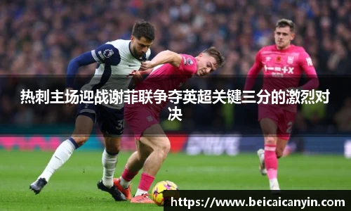 热刺主场迎战谢菲联争夺英超关键三分的激烈对决